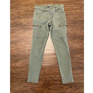 GAP Green Cargo Legging Jeans